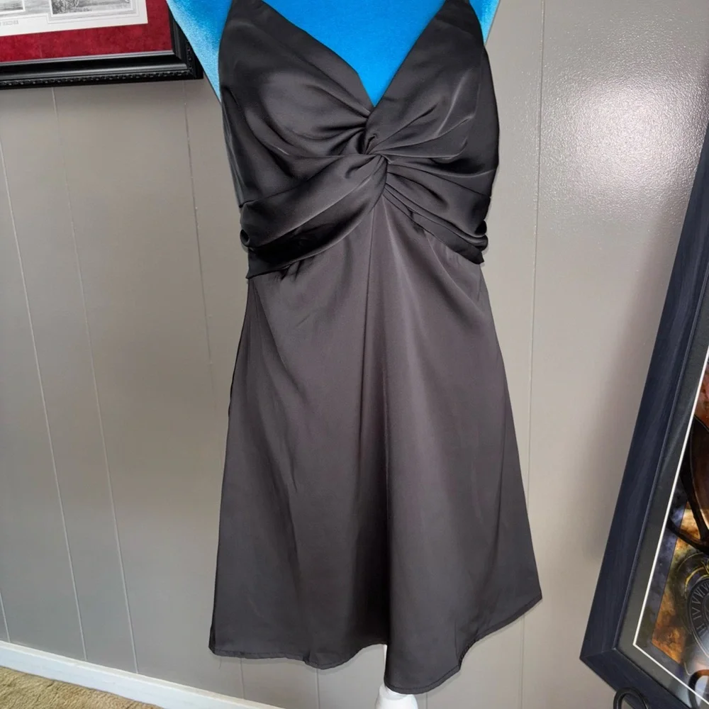DO+BE Black Sleeveless Halter Mini Dress - Picture 12 of 16